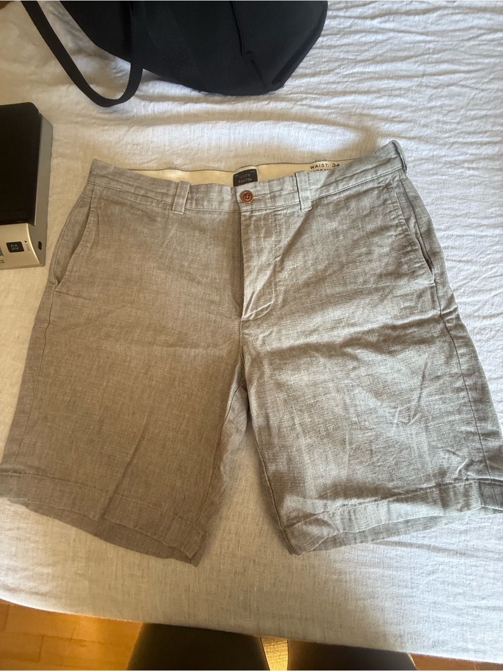 J. Crew stanton linen shorts size 34